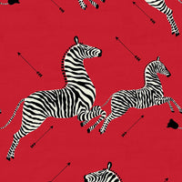Scalamandre Zebras - Fabric Masai Red Fabric SC16496M0001
