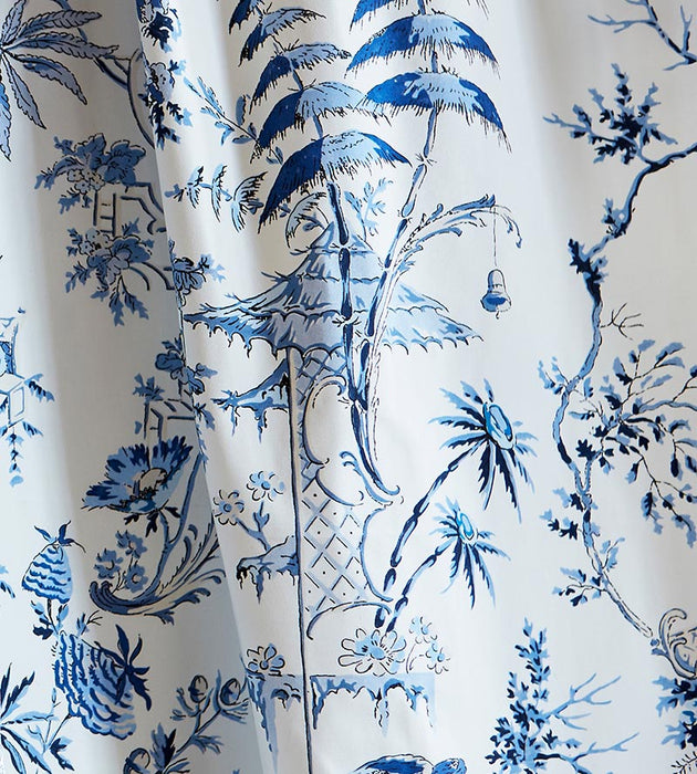 Scalamandre Nanjing China Blue Fabric SC165520001