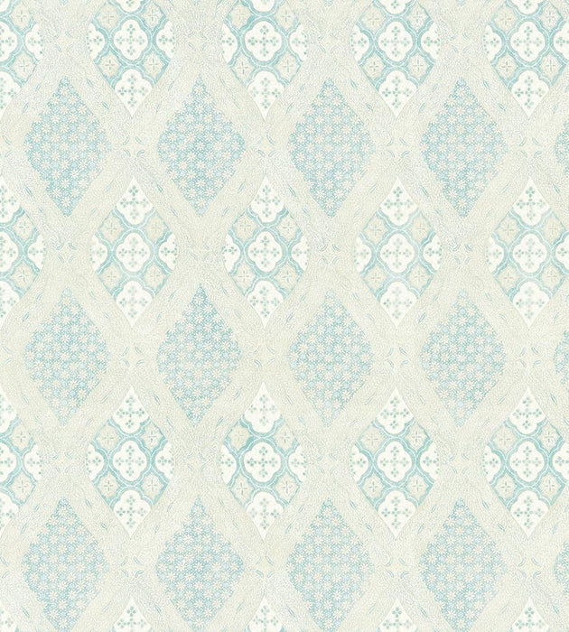 Scalamandre Farrah Print Misty Island Fabric Sample SC166260001