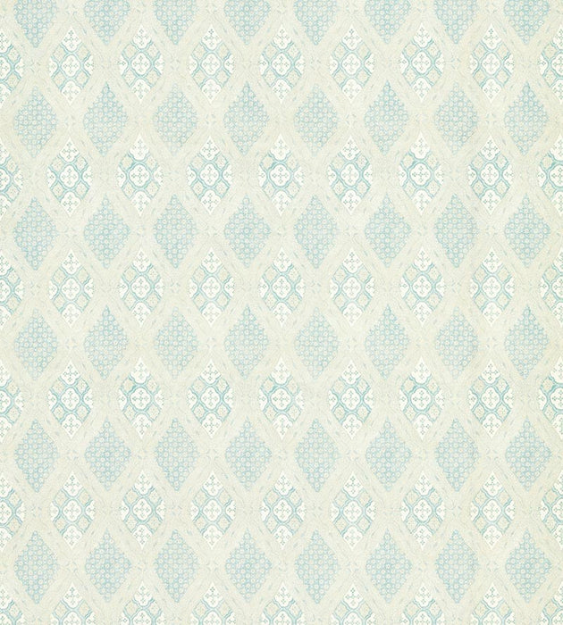 Scalamandre Farrah Print Misty Island Fabric Sample SC166260001