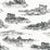 Scalamandre Cairo Toile Ink Fabric SC166350001