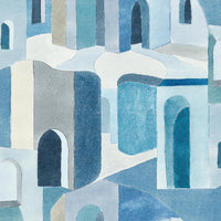 Scalamandre Riad Cotton Print Mediterranean Fabric SC166370001
