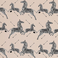 Scalamandre Zebras Petite Sand Fabric SC166410001