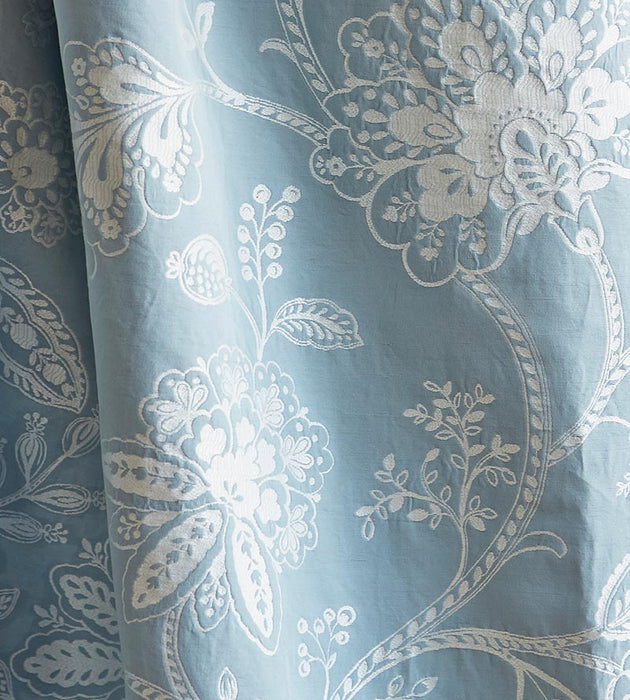 Scalamandre Kaveri Vine Sky Fabric SC270110001