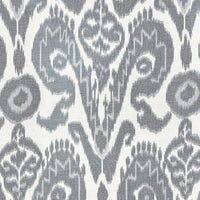 Scalamandre Bukhara Silk Ikat Indigo Fabric SC270970001