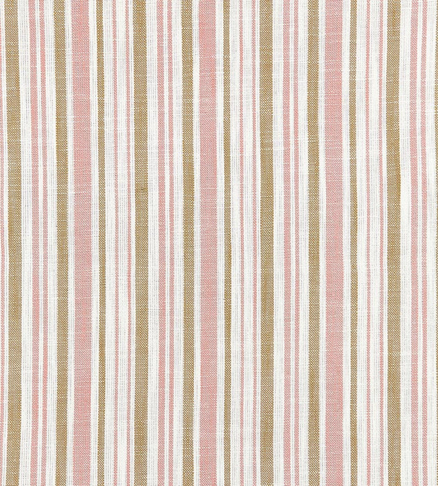 Scalamandre Pembroke Stripe Pink Sand Fabric Sample SC271160001