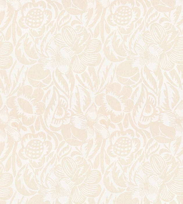 Scalamandre Deco Flower Linen Fabric Sample SC271310001