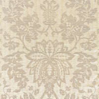 Scalamandre Metalline Damask Champagne Fabric SC271360001