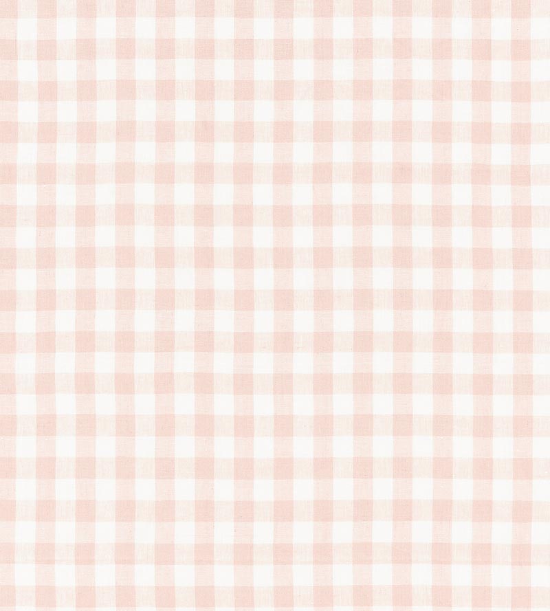 Scalamandre Swedish Linen Check Blush Fabric Sample SC271660001