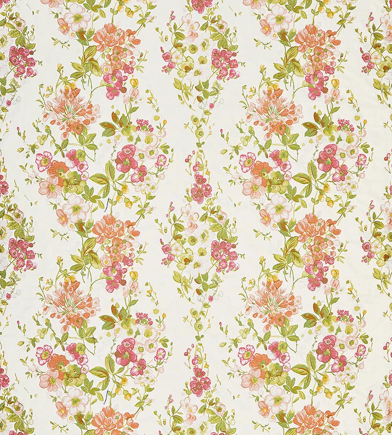 Scalamandre Antonella Lampas Blossom Fabric Sample SC272240001