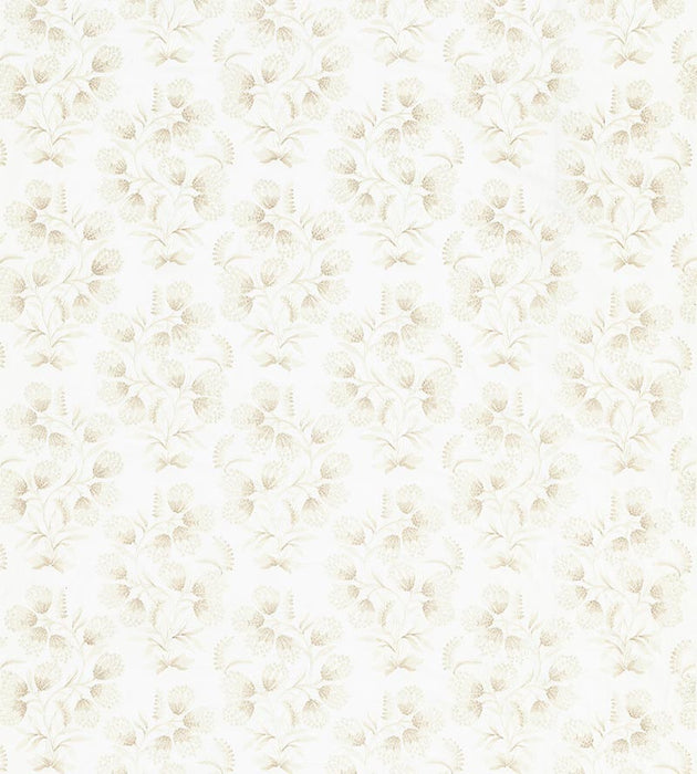 Scalamandre Hana Embroidery Oat Fabric SC272330001