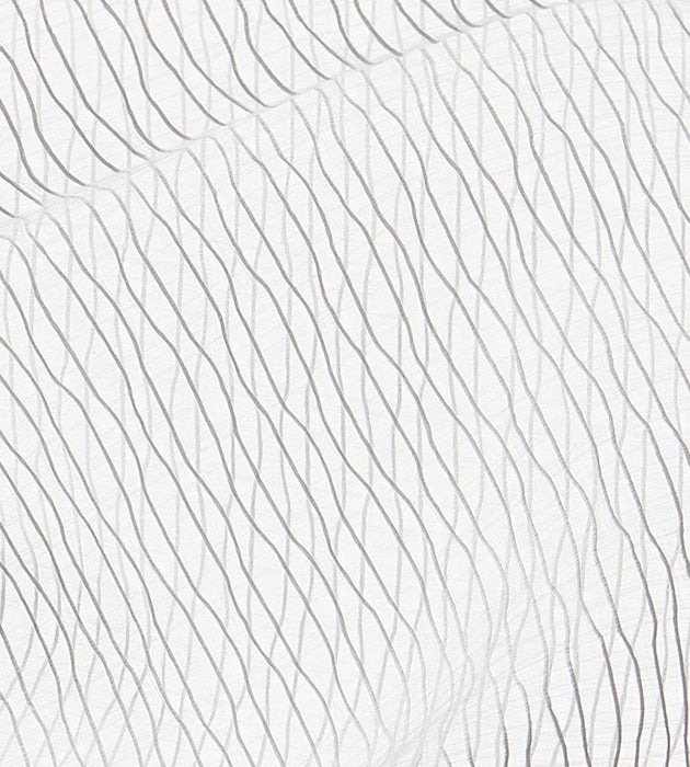Scalamandre Airwave Sheer Off White Fabric Sample SC272750001