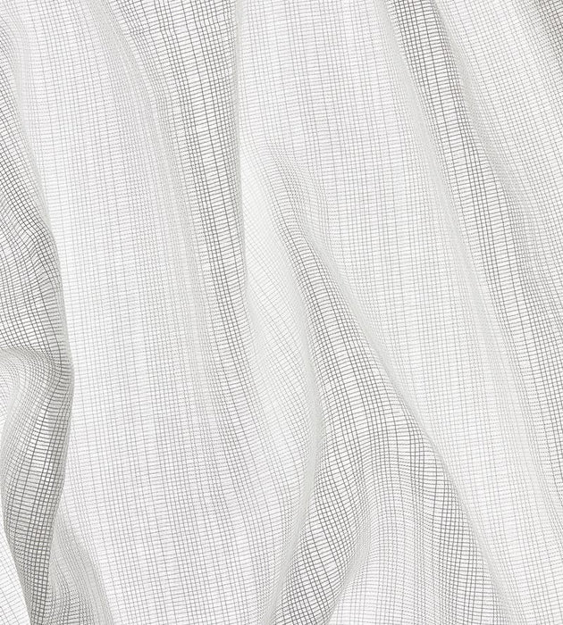 Scalamandre Crest Sheer Off White Fabric Sample SC272810001