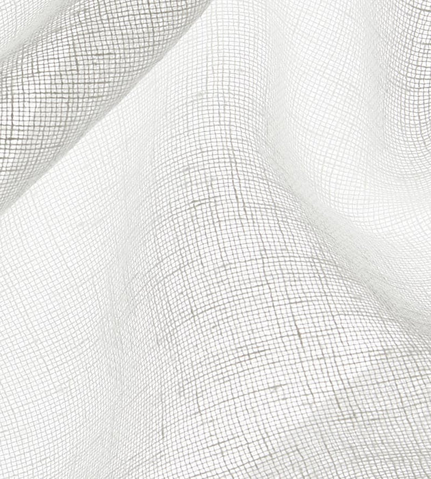 Scalamandre Pinnacle Sheer Off White Fabric Sample SC272860001