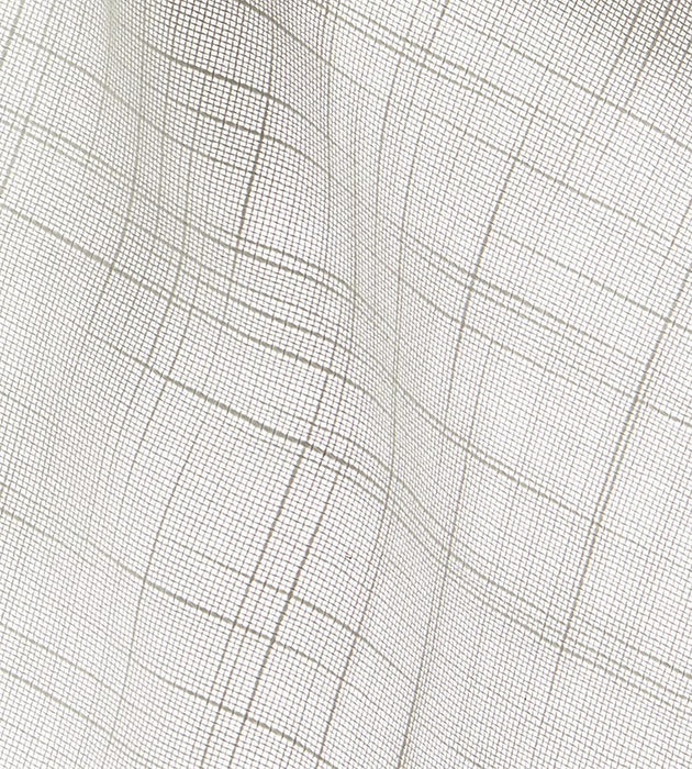 Scalamandre Supernova Sheer Off White Fabric Sample SC272910001