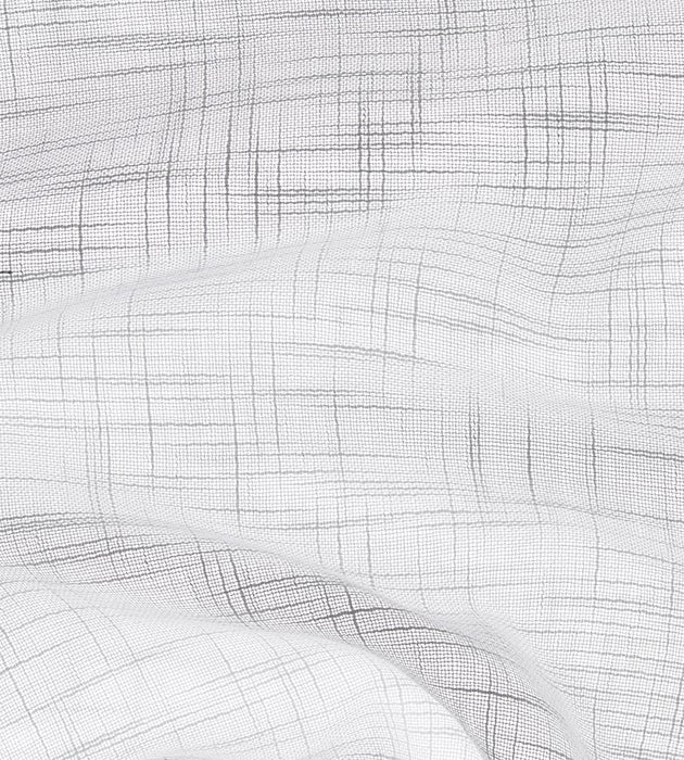 Scalamandre Snowcap Sheer White Fabric Sample SC272950001