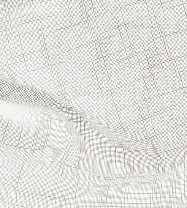 Scalamandre Extent Sheer Off White Fabric Sample SC272960001