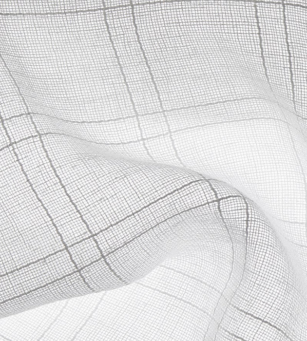 Scalamandre Milky Way Sheer White Fabric Sample SC273080001