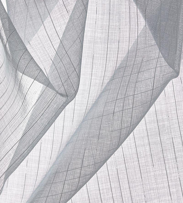 Scalamandre Space Sheer Grey Fabric Sample SC273130001