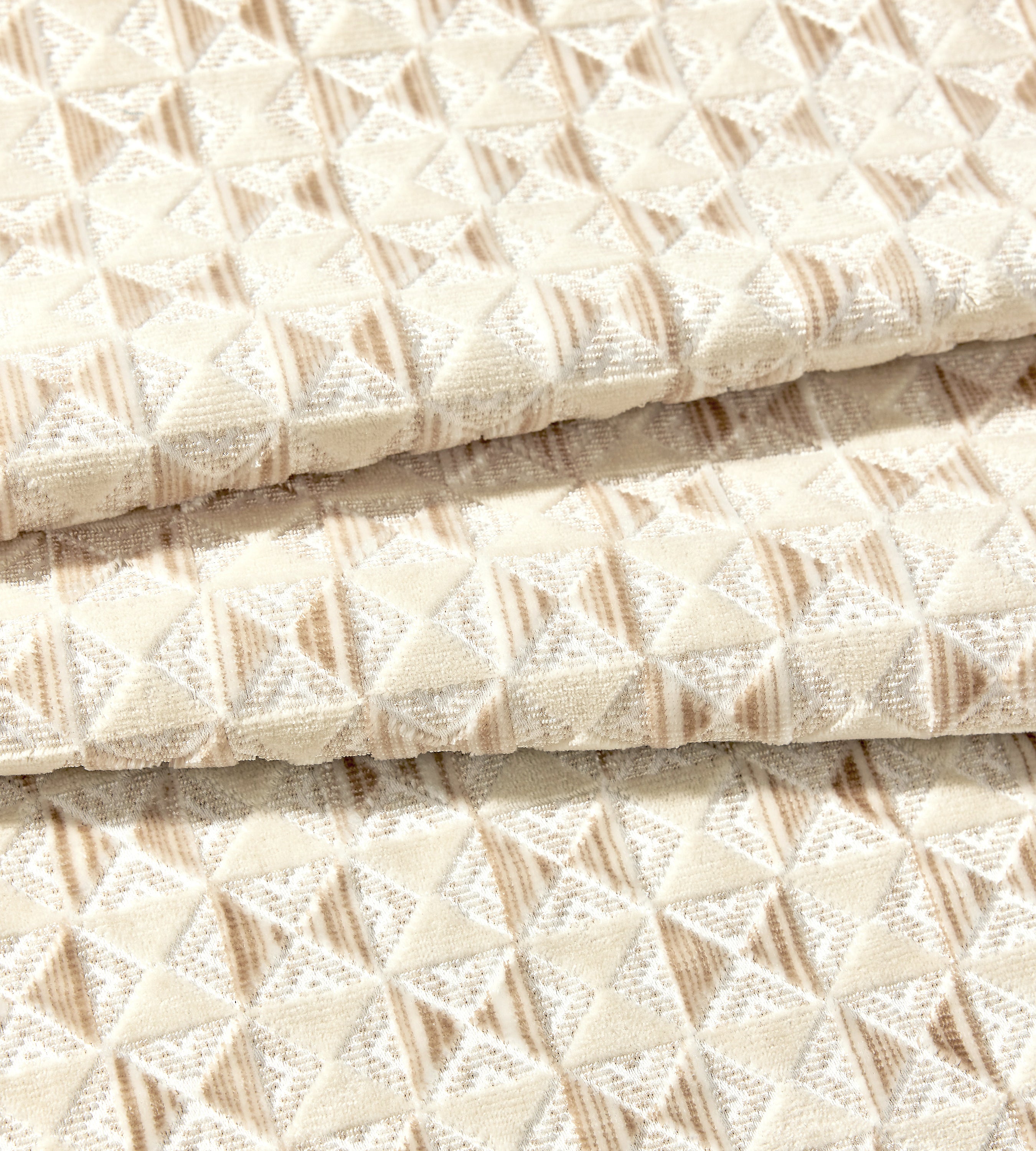 Scalamandre Parlor Velvet Nougat Fabric Sample SC273240001