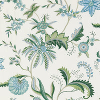 Scalamandre Seraphine Embroidered Silk Meadow Fabric SC273250001