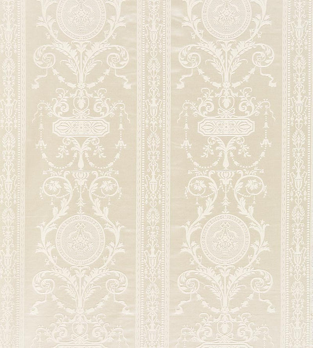 Scalamandre Hepplewhite Ivory Fabric Sample SC516MM0001