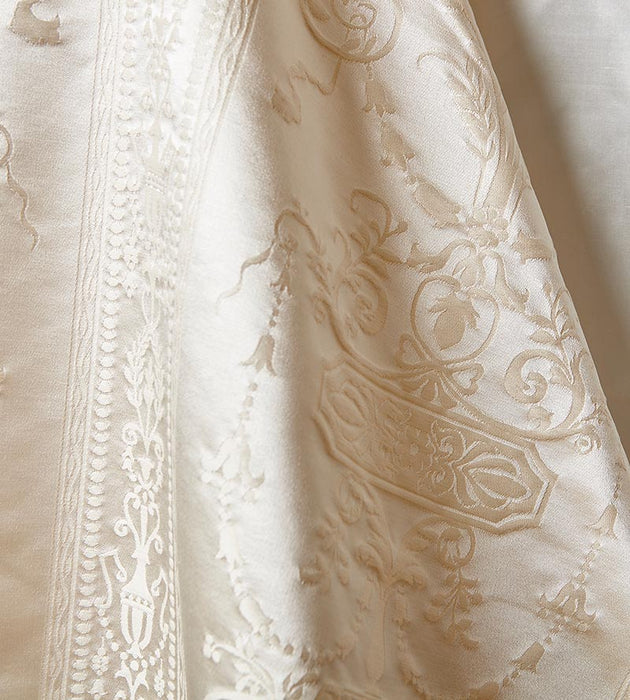Scalamandre Hepplewhite Ivory Fabric Sample SC516MM0001