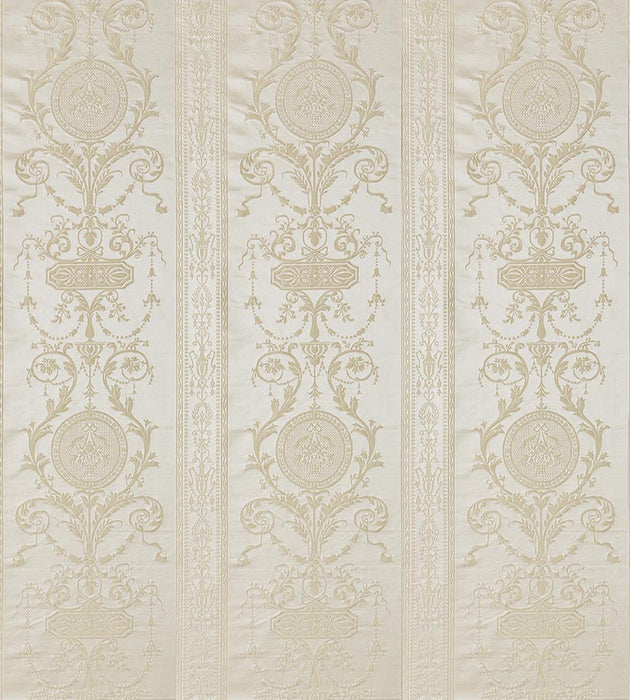 Scalamandre Hepplewhite Ivory Fabric Sample SC516MM0001
