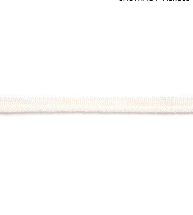 Scalamandre Millstone Twisted Cord Ivory Trim Sample SCC3040001