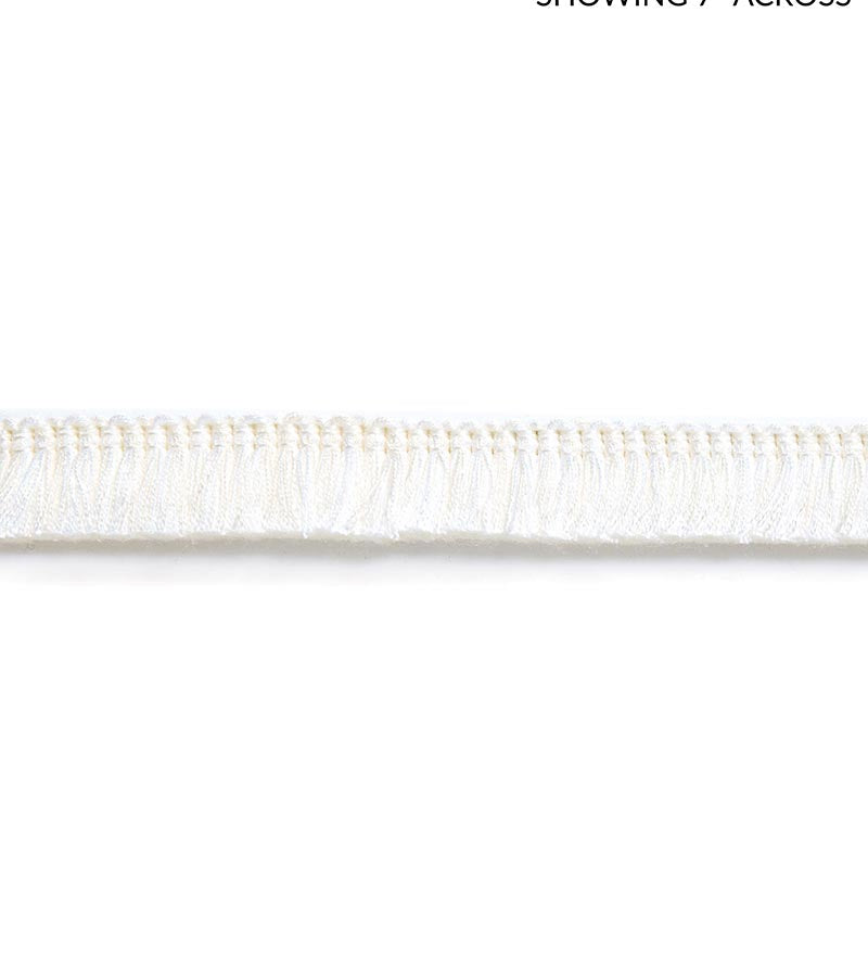 Scalamandre Gardiner Brush Fringe Snow Trim SCFC14940001