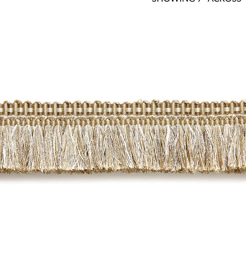 Scalamandre Shimmer Brush Fringe Champagne Trim SCFC14950001