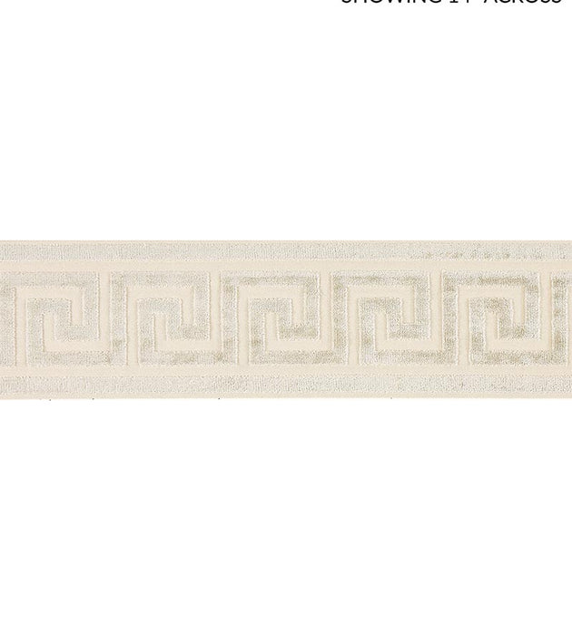 Scalamandre Greek Key Velvet Tape Mist Trim SCT32790001