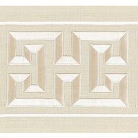 Scalamandre Imperial Embroidered Tape Sand Trim SCT32800001