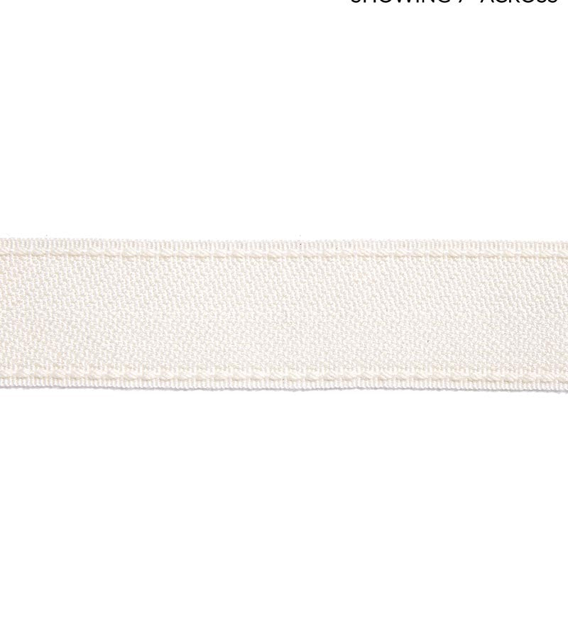 Scalamandre Montauk Herringbone Tape Snow Trim SCT32850001
