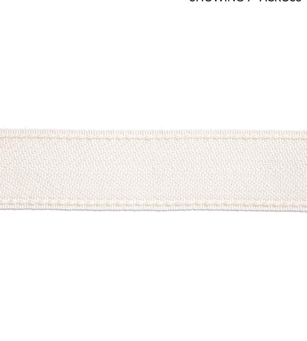 Scalamandre Montauk Herringbone Tape Snow Trim Sample SCT32850001
