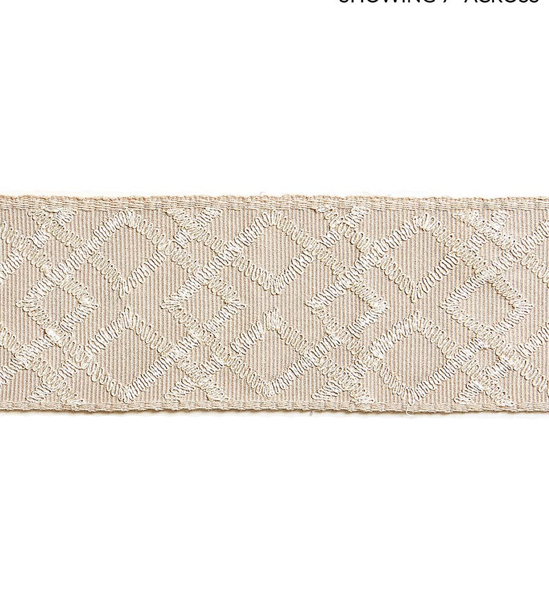 Scalamandre Lattice Tape Linen Trim SCT32950001