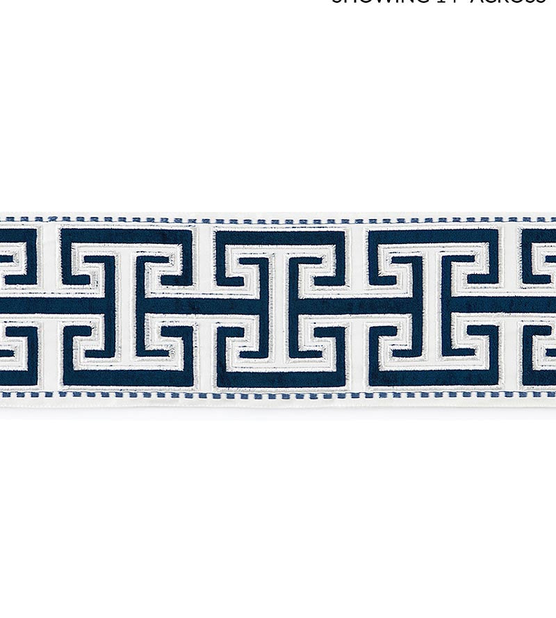Scalamandre Luxor Velvet Tape Porcelain Trim SCT33040001