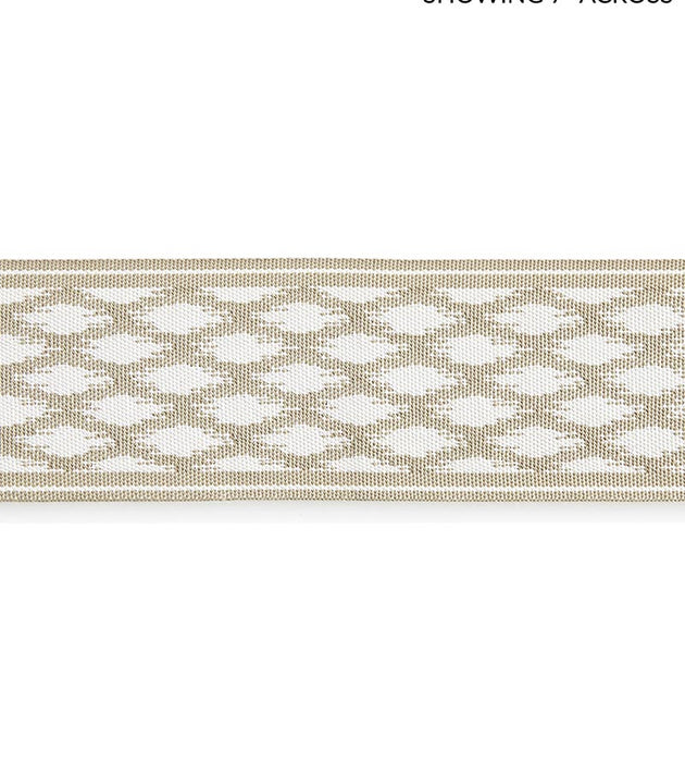 Scalamandre Patara Ikat Tape Linen Trim Sample SCT33070001