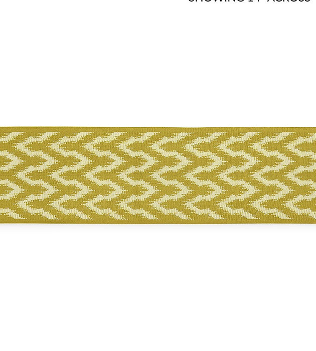 Scalamandre Seychelles Tape Citron Trim Sample SCT33090001