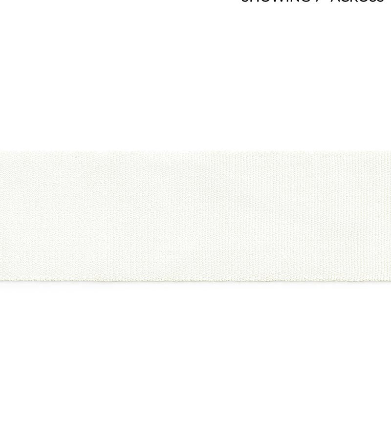 Scalamandre Oslo Linen Tape Blanc Trim SCT33140001