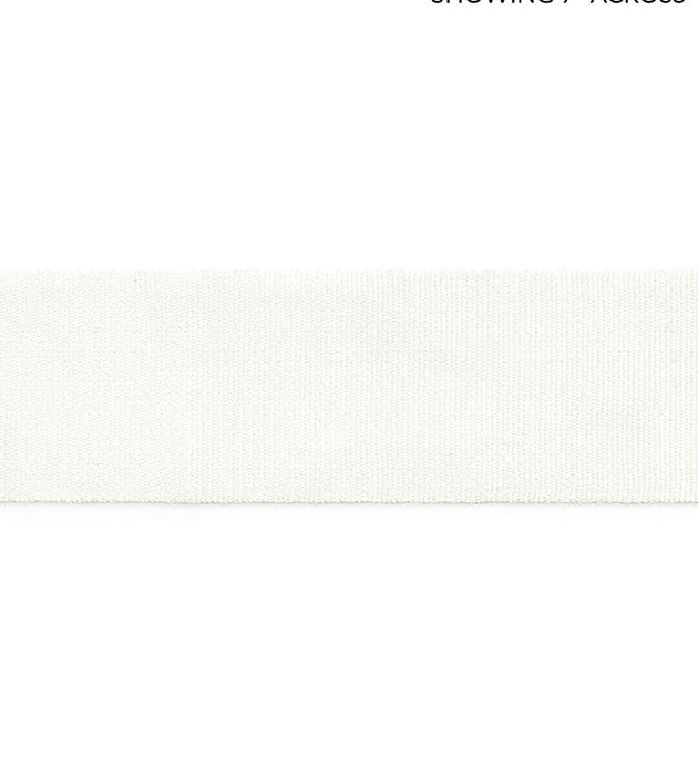 Scalamandre Oslo Linen Tape Blanc Trim SCT33140001