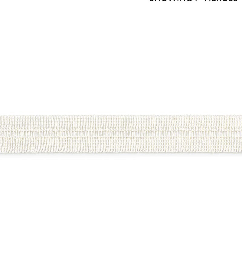 Scalamandre Katja Linen Tape Blanc Trim SCT33150001