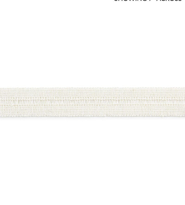 Scalamandre Katja Linen Tape Blanc Trim SCT33150001