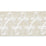 Scalamandre Empress Embroidered Tape Linen Trim Sample SCT33210001