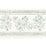 Scalamandre Citra Block Print Tape Misty Island Trim Sample SCT33270001