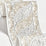 Scalamandre Paisley Embroidered Tape Silver Sand Trim SCT33400001