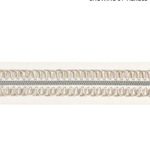 Scalamandre Colette Braided Tape Cloud Trim SCV12420001