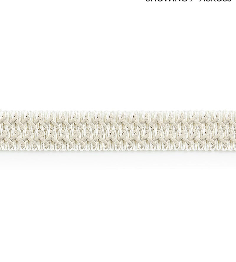Scalamandre Kaarina Linen Braid Blanc Trim SCV12440001