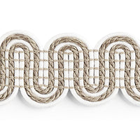 Scalamandre Serpentine Braid Linen Trim SCV12460001