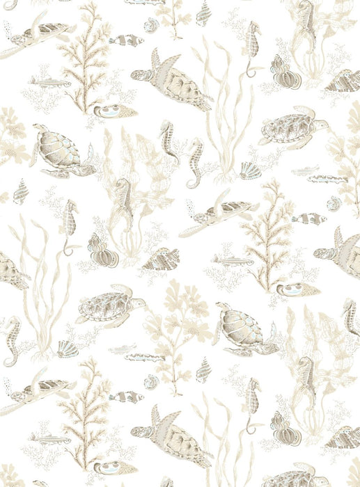 Scalamandre Garparilla | Vinyl Ii Sand Wallpaper Sample SCWP88209VD0001